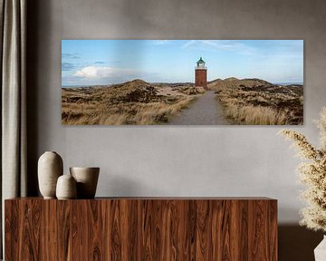 Red Cliff Vuurtoren, Sylt, Noord-Friesland, Duitsland van Alexander Ludwig