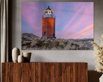 Red Cliff Vuurtoren, Sylt, Noord-Friesland, Duitsland van Alexander Ludwig