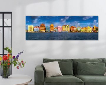 La ville de Willemstad sur l'île de Curaçao dans les Caraïbes. sur Voss Fine Art Fotografie