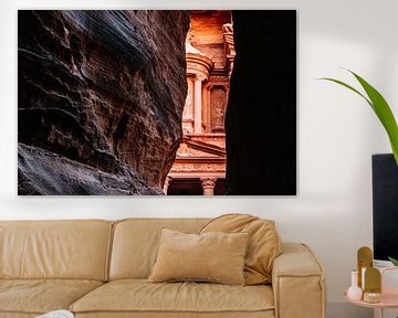 La merveille mondiale Petra en Jordanie sur Expeditie Aardbol