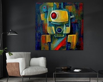 Robot abstrait sur Bert Nijholt