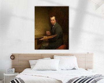 Zelfportret, Ferdinand de Braekeleer