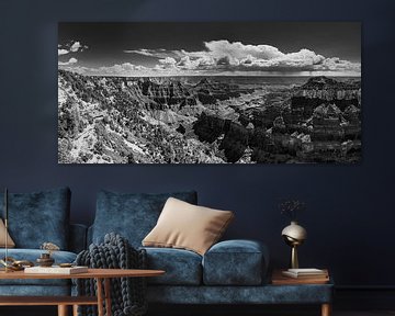 Grand Canyon in Schwarz und Weiß von Henk Meijer Photography