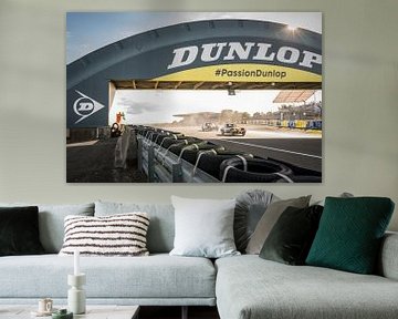 Aktion Le Mans Dunlop-Brücke