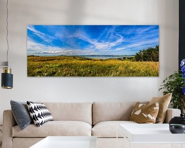 Panorama Groß Zicker, vue Hagensche Wiek, Rügen sur GH Foto & Artdesign