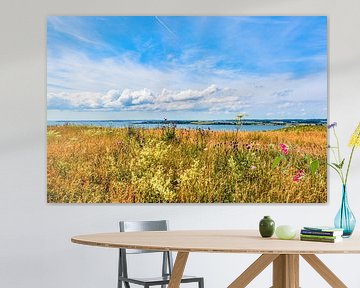 Uitzicht op Hagensche Wiek, Rügen van GH Foto & Artdesign