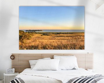 Groß Zicker mit Blick zum Kleinen Zicker, Herbst von GH Foto & Artdesign