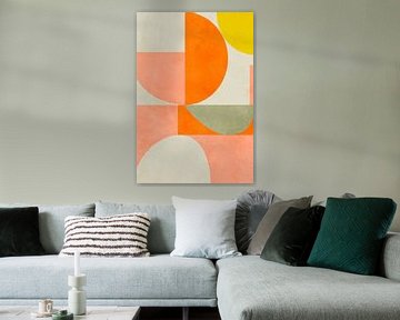 abstracte geometrie 3 van Ana Rut Bre