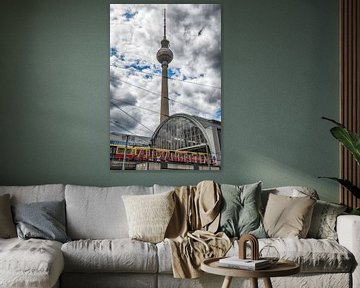 Alexanderplatz in Berlijn van Mark Bolijn