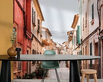Spaans straatje op Mallorca van Dayenne van Peperstraten