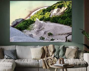 Chalk cliffs near Königsstuhl by GH Foto & Artdesign