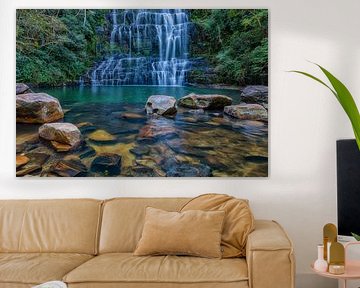 The Salto Cristal, one of the most beautiful waterfalls in Paraguay.