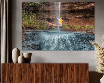 he "Salto Suizo" is the highest waterfall in Paraguay. by Jan Schneckenhaus