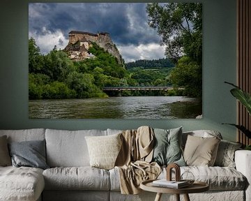 Het kasteel van Arvaburg in Slowakije van Roland Brack