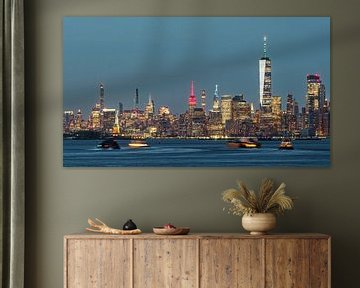 New York Skyline van Kurt Krause