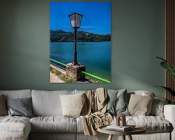 BAVARIA : The lamp at Schliersee by Michael Nägele
