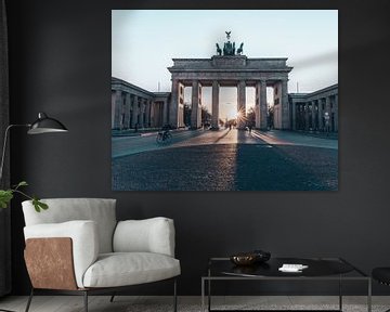 Brandenburg Gate at sunrise by swc07