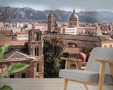 Above the roofs of Palermo by swc07