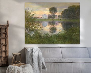 Der kugelförmige Baum, Argenteuil, Claude Monet
