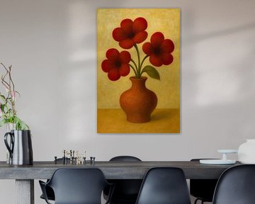Still life Earthen Petals van Moonheart Artworks