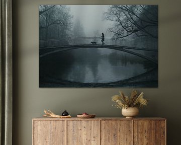Winter in het Wezenlandenpark