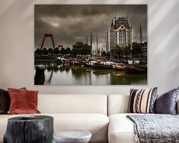"De Oude haven in Rotterdam" van Saskia Strack