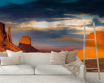 Monument Valley van Antwan Janssen