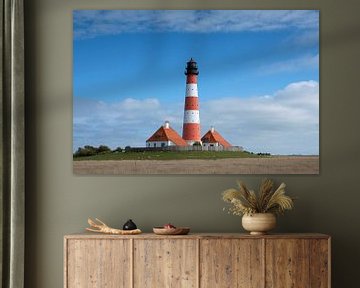 Phare de Westerhever, Frise du Nord, Allemagne sur Alexander Ludwig