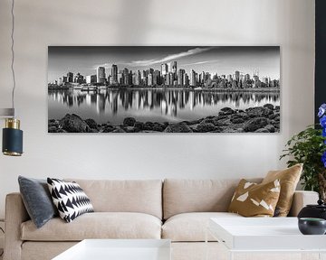 Vancouver Skyline van Remco Piet