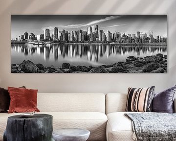 Vancouver Skyline van Remco Piet