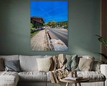 BAVARIA : La route qui traverse Schliersee sur Photoart-Naegele