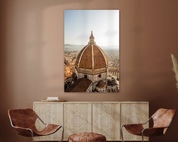 Duomo, the cathedral of Florence by Laura V