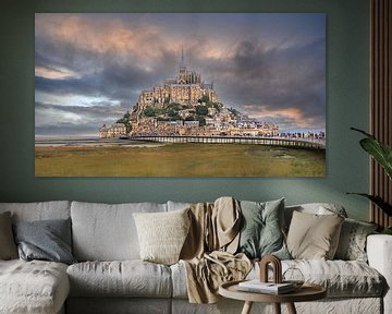 Mont Saint Michel by Angelique Niehorster