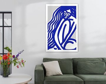 De Stilte (blauw) van Treechild