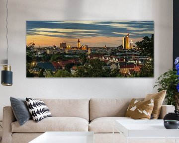 Leipzig Skyline