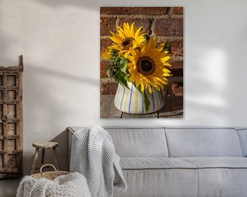 Sunflower pot