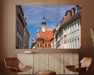 Blick auf historische Gebäude in der Stadt Görlitz von Rico Ködder