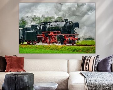 Locomotive à vapeur sur Sjoerd van der Wal Photographie