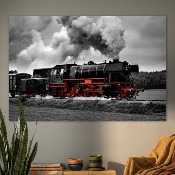 Stoomlocomotief van Sjoerd van der Wal Fotografie