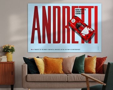 Mario Andretti Tribute by Theodor Decker