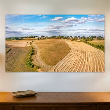 Photo prise par un drone des Huls près de Simpelveld dans le sud du Limbourg.