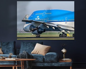 KLM Boeing 747-400 "City of Nairobi" (PH-BFN). sur Jaap van den Berg