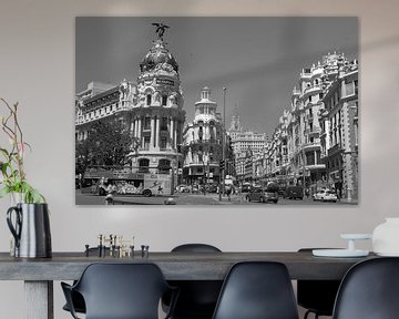 Gran Via, Madrid sur Ilona van der Burg