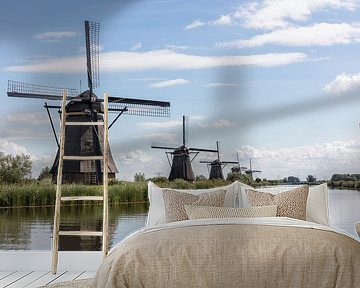 Kinderdijk, Windmühlen