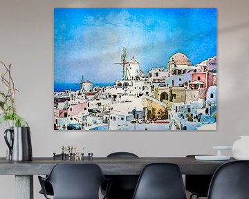 Santorini, Motief 3 van zam art