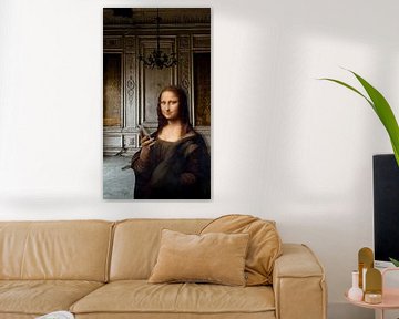 Mona Lisa - édition Urbex sur Gisela- Art for You