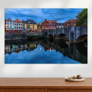 Roermond in der Dämmerung