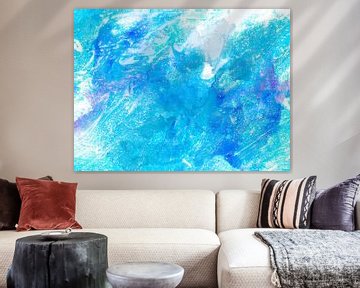 Turquoise Oceaan van FRESH Fine Art