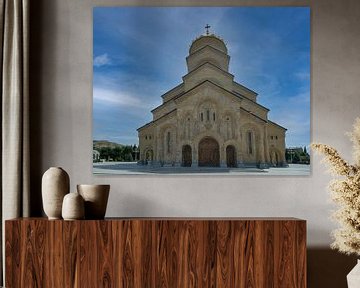 Holy Trinity Cathedral of Tbilisi , Georgia by Mohamed Abdelrazek