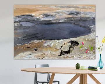 De zwavelvelden van Myvatn op IJsland van MPfoto71